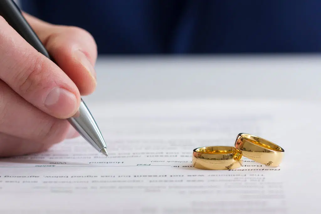 Divorce sur acceptation du principe de la rupture du mariage